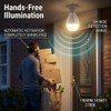 KarlunKoy Radar Motion Sensor Light Bulb, 9W 2700K Warm White,