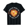 PROUD WIFE OF THE GRILL MASTER Funny design T-Shirt
