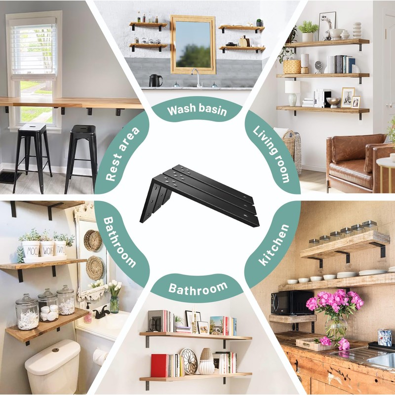 Countertop Support Brackets 3 Pack L Bracket Countertop Brackets 12"