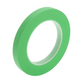 INFINAUTO Masking Tape, 0.5 Inches x 32.8 Yards DIY Car Auto Paint Painters Tape Green, 1 Pc