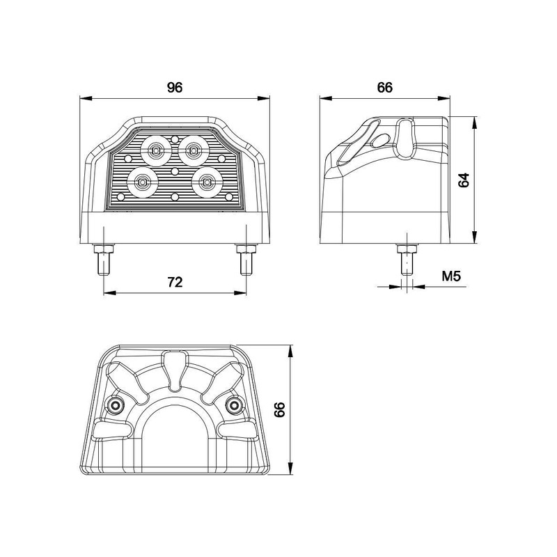 LED Number Plate Light, Number Plate Light, Number Plate Light