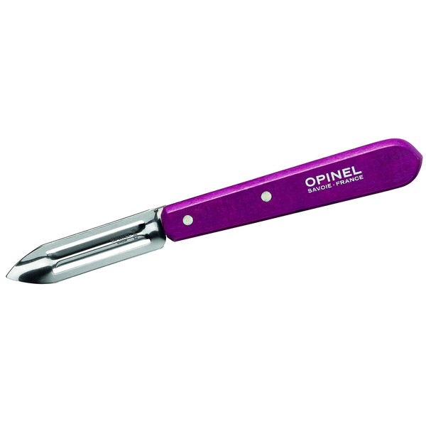 Opinel Erwachsene Schälmesser No. 115, rostfreier Sandvik-Stahl, für Rechts-und Linkshänder,