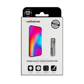 cellhelmet Liquid Glass Wipe On Extreme Glass Protection | Scratch & Shatter Protection | Universal Glass Screen Protector for Phones, and Smart Watches | $300 Repair Proection Guarantee