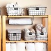 Labels for Storage Boxes,Basket Labels,Chalkboard Labels,12 Black Labels with 2