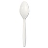 Boardwalk SPOONMWPSCT Mediumweight Polystyrene Cutlery, Teaspoon, White (Case of 1000)