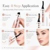 Heated Eyelash Curler for Women, USB Rechargeable Lash Curling Beauty