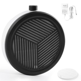 ANGNYA Nail Dust Collector, Small Compact Vacuum Fan Dust Collector for Beginner with Reusable Filter Powerful Dust Suction Machine Manicure Pedicure Tool for Acrylic Nail Polishing Home Use (Black)