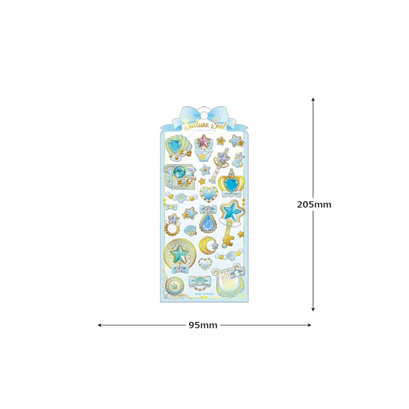 Kamio Japan Seal Shukuron Seal Aquamarine 228135