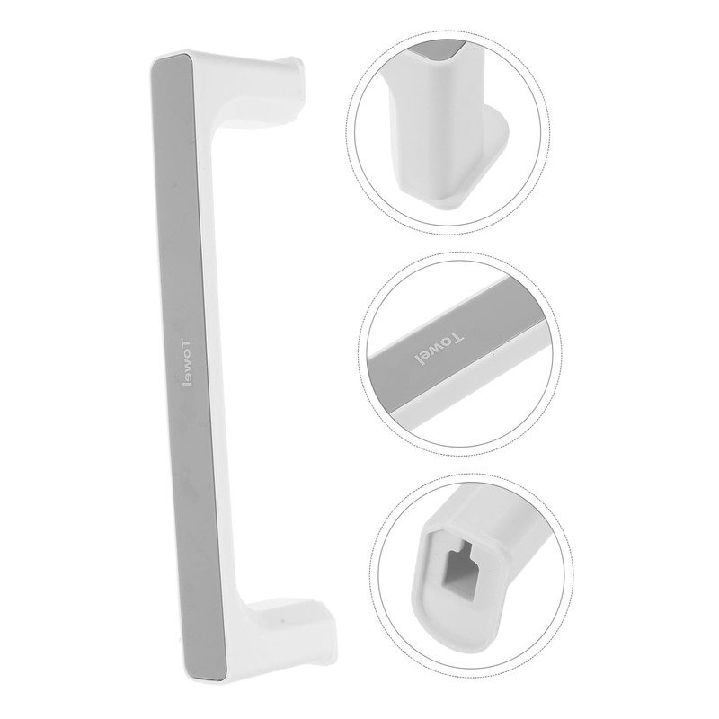 Mipcase Bathroom Towel Mount Easy Install No Drilling Multifunctional Storage
