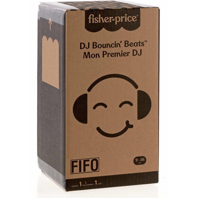 Fisher-Price Baby & Toddler Learning Toy DJ Bouncin’ Beats with