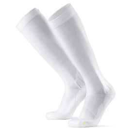 DANISH ENDURANCE Calcetines de Compresión, para Hombre y Mujer Blanco M 1-pack