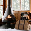WILLOW WEAVE Firewood Carrier Bag 40" L x 19" W,