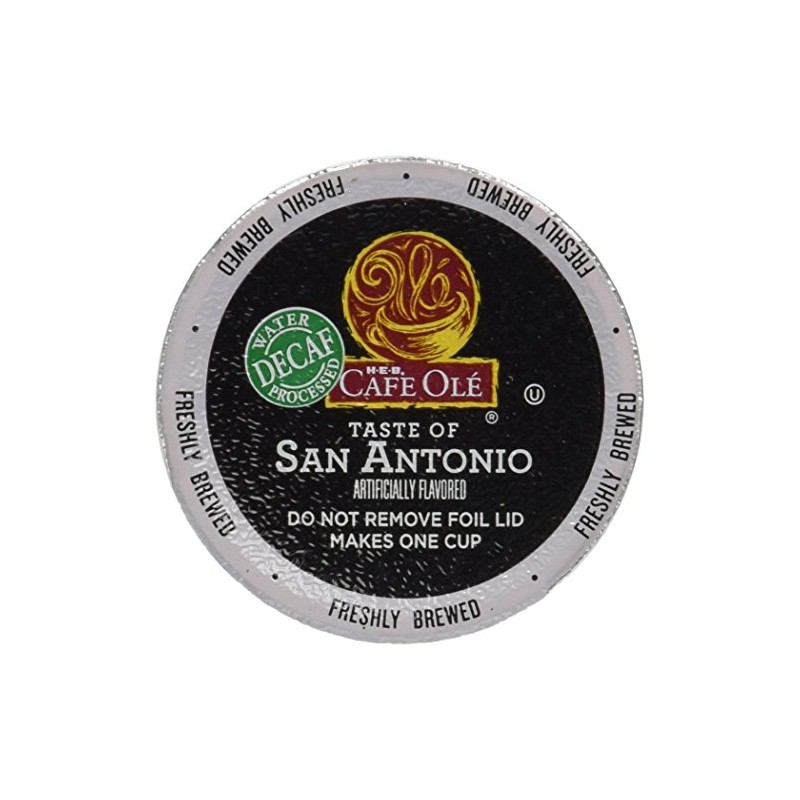 H.E.B. Taste of San Antonio DECAF (single brew)--12 count single