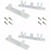 Tenn-Tex B-339 False Front Clips/False Drawer Clips 4 1/4" Open w/Screws- 1 Set