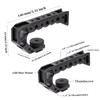 FOTGA Camera Top Handle, Upper Cheese Handle, Universal Video Stabilizing