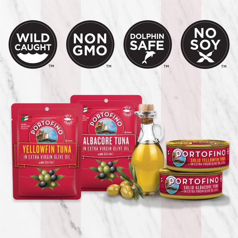 Portofino Solid Yellowfin Tuna In Extra Virgin Olive Oil -