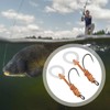Be In Your Mind 10pcs Size 12 Barbless Pre-Tied Hook