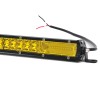 usparts888 14" inch Dual Row Bumper Yellow Led Light Bar