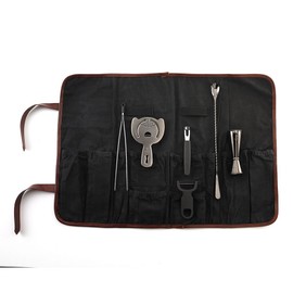 Barfly M37100BK Essentials Cocktail Set, 7-Piece, Gun Metal Black