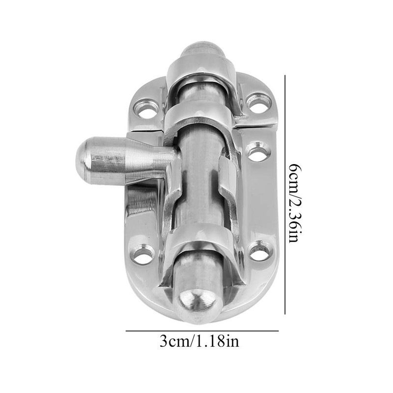 Boat Door Lock Latch, Marine Grade 316 Stainless Steel Door