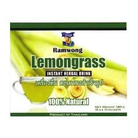 Ramwong Instant Lemongrass Drink 180g. (18g. x 10 Sachets)