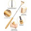 Lyanxinlei Back Scratcher, Classic Portable Extendable Bamboo Back Scratcher for