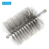 PATIKIL 4inch Chimney Brush, 2pcs Chimney Cleaning Brush Round Sweep