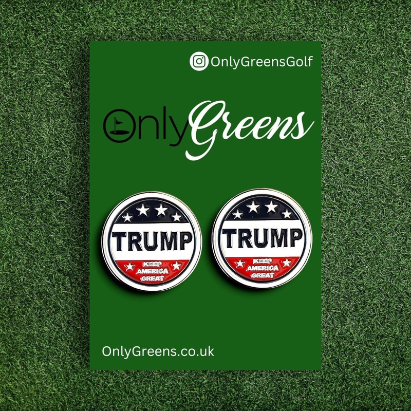 Golf Ball Marker Gift Set - Trump "Keep America Great"