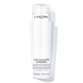 Lancôme Lait Galatais Confort Limpiador Facial y Desmaquillante, con Miel y Aceite de Almendras para Piel Sensible