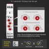 GEYA Double Delay On Timer Relay 16A AC230V 2 Outputs