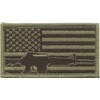 Military Uniform USA American Flag Patch Military Hook & Loop