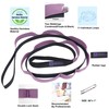 A AZURELIFE Premium Durable Stretch Straps with Loops, Stretching Strap