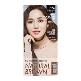 Man with Flowers CS Ink Color Cream N6 Natural Brown I agree to third party provision for delivery (YES) / 꽃을든남자 CS 먹물 칼라크림 N6 자연갈색 배송을 위한 제3자 제공에 동의합니다(YES)