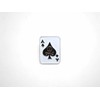 F NODE Spade Ace Skull Skull Pin Badge Playing Card