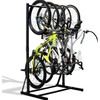 KOKEBREN KOKEBREN 5 Bike Storage Rack, Freestanding Bike Storage, Adjustable