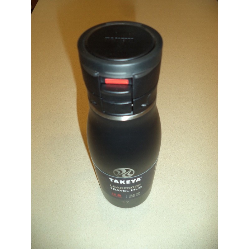 Takeya 17 oz Leak Proof Insulated Travel Mug Onyx new