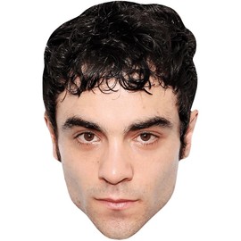 Samuel Holden Jaffe (Dark Hair) Celebrity Mask, Flat Card Face, Fancy Dress Mask