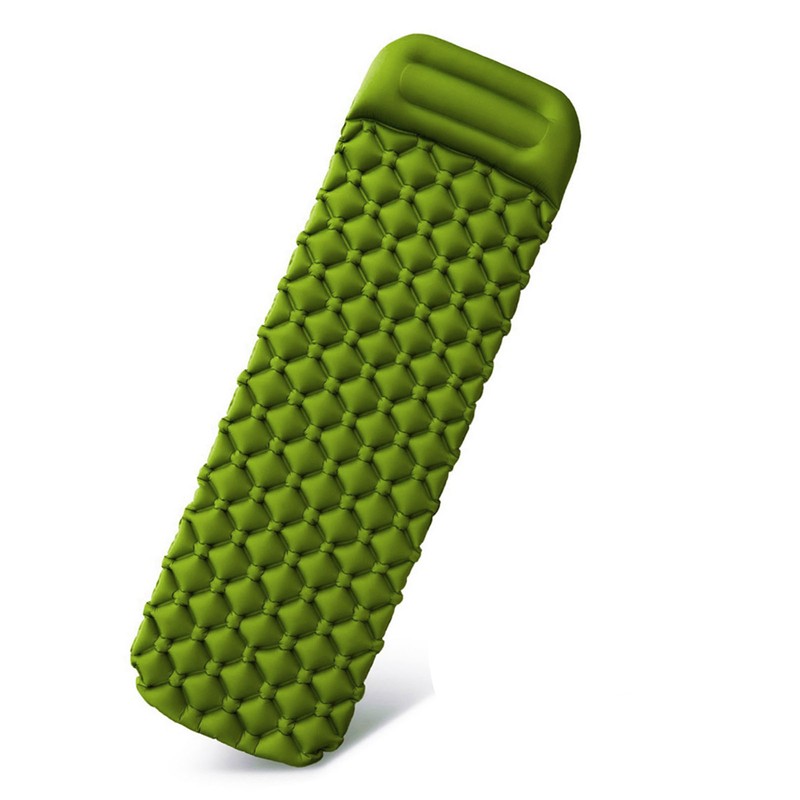 Camping Mat Inflatable Sleeping Pad Moistureproof Air Mattress Cushion Sofa