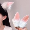 2 Pcs Bunny Ears Hair clips Easter Party Furry Fancy