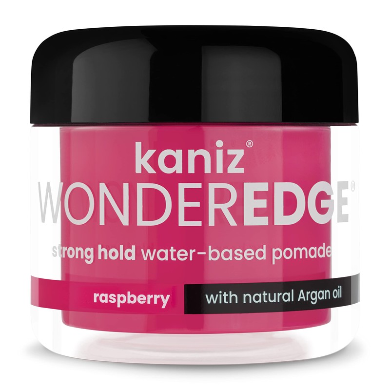 Kaniz Wonder Edge Raspberry water based pomade 120 ml, pink