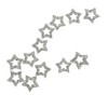 WOONEKY 12pcs Decorative Star Charms for Nail Art Rhinestone Nail