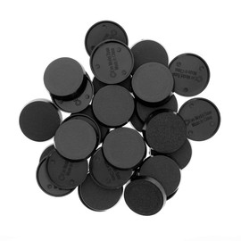 Evemodel MB432 40pcs Round Plastic Model Bases 32mm or 1.3inch for Gaming Miniatures or Wargames Table Games
