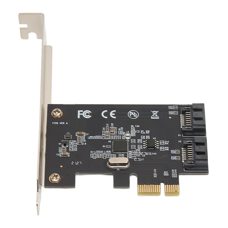 PCIe SATA 3.0 Controller Card 2 Port PCIe to SATA