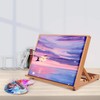 Falling in Art 5-Position Wood Drafting Table Easel Drawing and