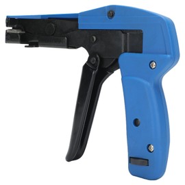 Cable Tie Gun Die Cast Steel Flush Cut Zip Fastening Tool with Steel Handle for Nylon