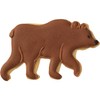 Birkmann 198081 Bear Cookie Cutter with Inner Embossing Stainless Steel