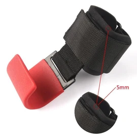 Weight Lifting Power Hooks Power Grips Wrist Support Bar Straps Gym Hook Gloves, Non-Slip Gym Grip Gloves, Adjustable Bar Straps, 15" Straps for Weightlifting