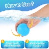 6PCS Silicone Magnetic Water - Absorbing Burst Balls: Fun Water