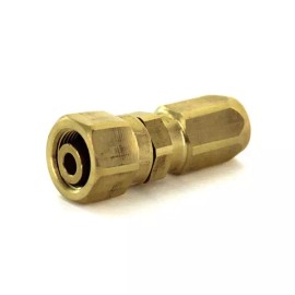 MP Parts Parker 2TFMS-6-5B Marine Hose Fitting, 5/16" ID Straight Brass Hydraulic Steerin