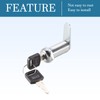 QUARKZMAN 2 x 40 mm cam lock zinc alloy for